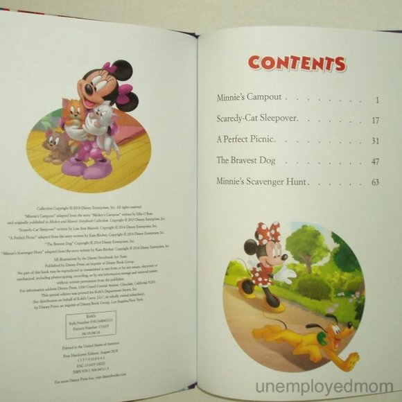 Peter Rabbit Disney Minnie Mouse Books 5 minute Stories Kids Children's - Picture 10 of 14